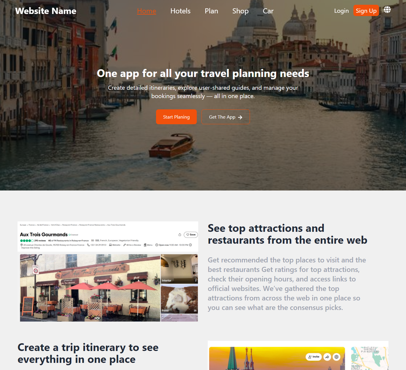 Mizzuu Travel Platform